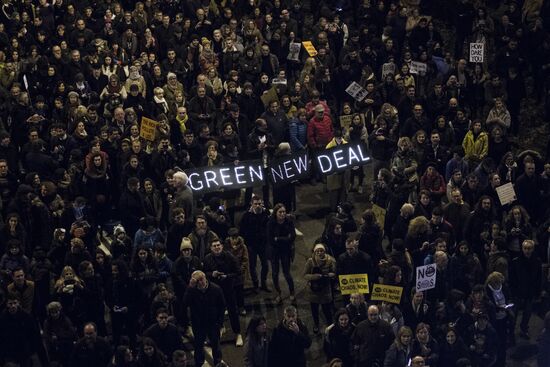Spain Climate Change Protest