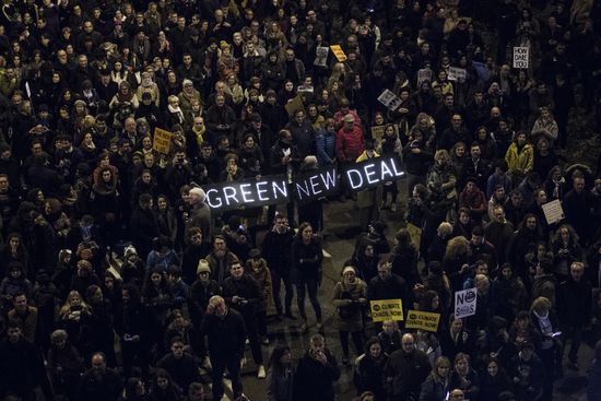 Spain Climate Change Protest
