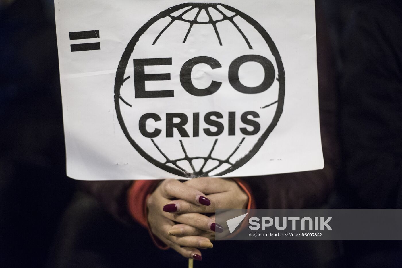 Spain Climate Change Protest