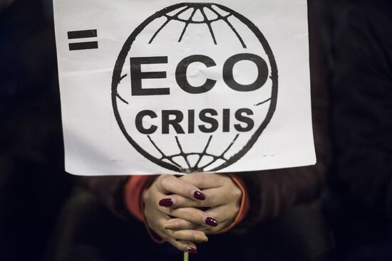 Spain Climate Change Protest