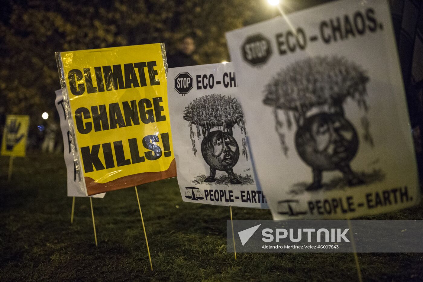 Spain Climate Change Protest
