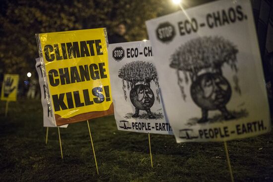 Spain Climate Change Protest