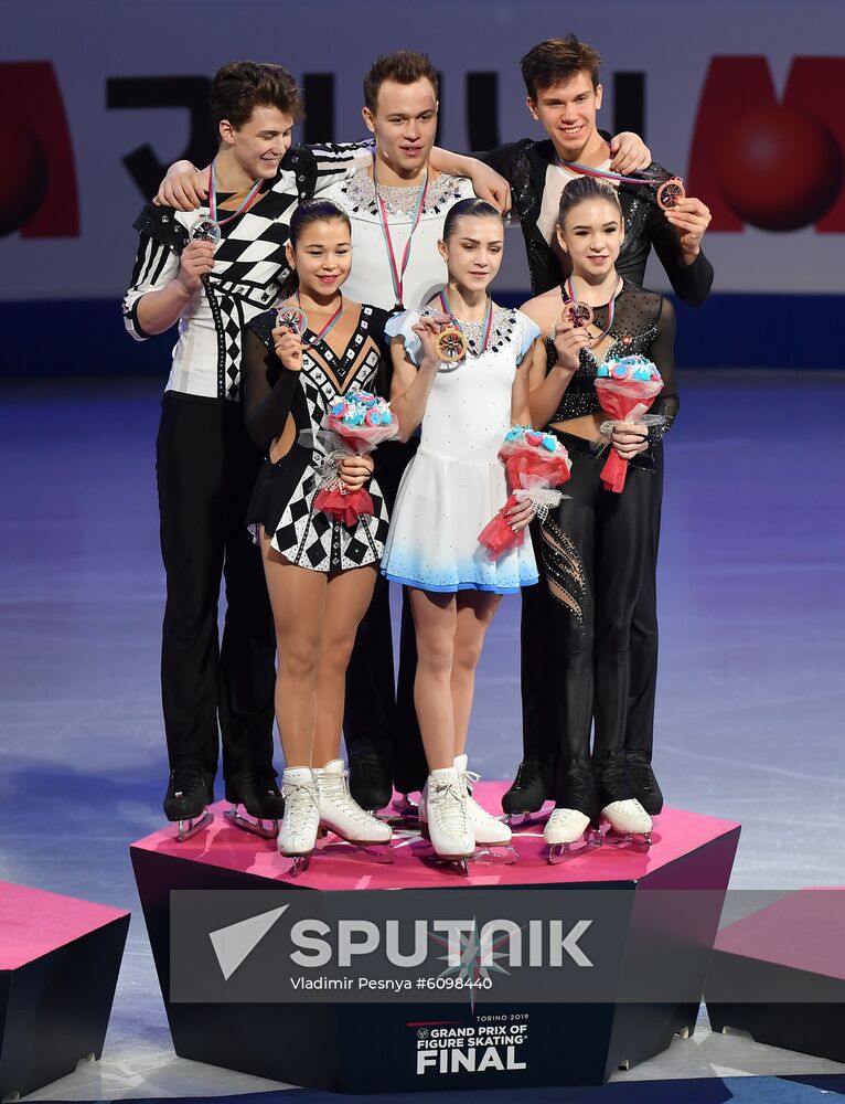 Italy Figure Skating Grand Prix Final Awarding Ceremony