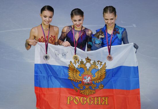 Italy Figure Skating Grand Prix Final Awarding Ceremony