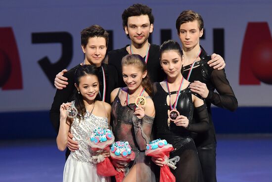 Italy Figure Skating Grand Prix Final Awarding Ceremony