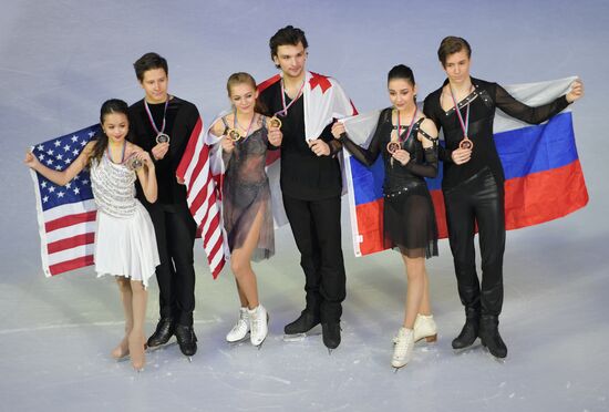 Italy Figure Skating Grand Prix Final Awarding Ceremony