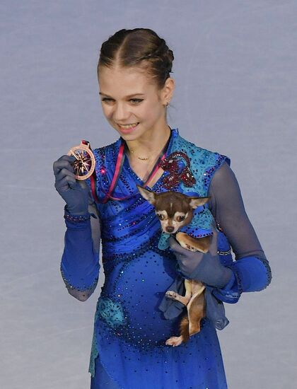Italy Figure Skating Grand Prix Final Awarding Ceremony