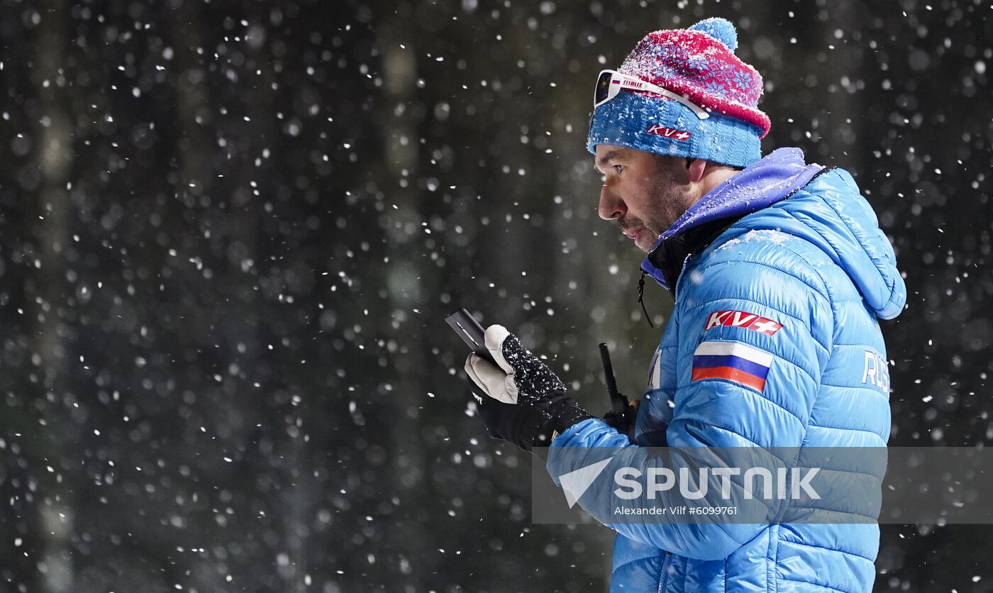 Sweden Biathlon World Cup Women Relay Competition