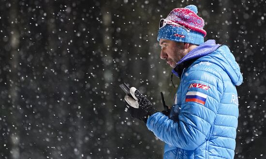 Sweden Biathlon World Cup Women Relay Competition