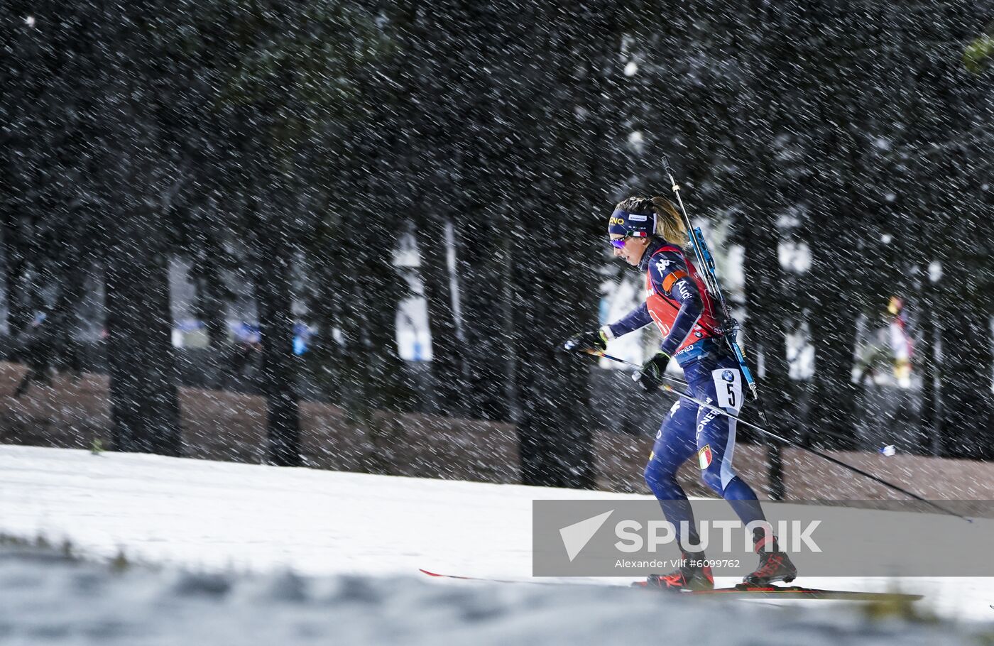 Sweden Biathlon World Cup Women Relay Competition