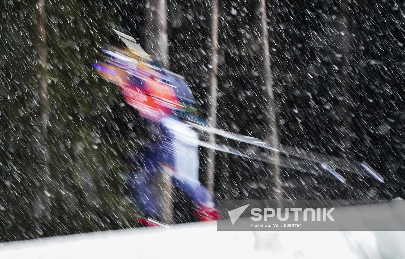 Sweden Biathlon World Cup Women Relay Competition