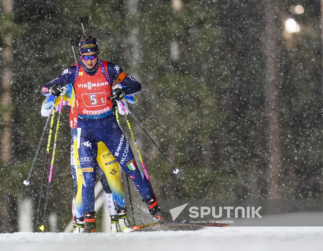 Sweden Biathlon World Cup Women Relay Competition