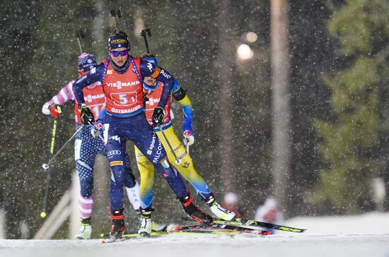 Sweden Biathlon World Cup Women Relay Competition