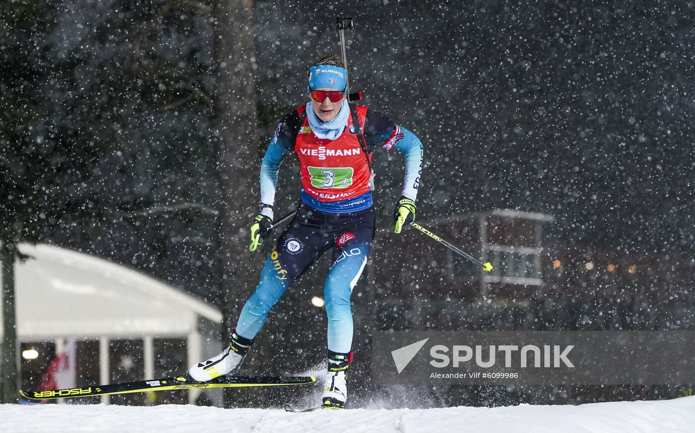 Sweden Biathlon World Cup Women Relay Competition