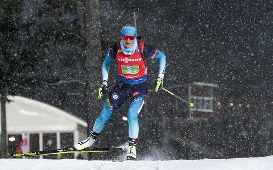 Sweden Biathlon World Cup Women Relay Competition