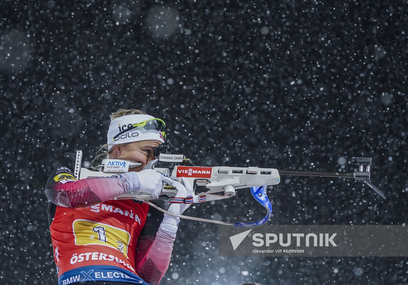 Sweden Biathlon World Cup Women Relay Competition