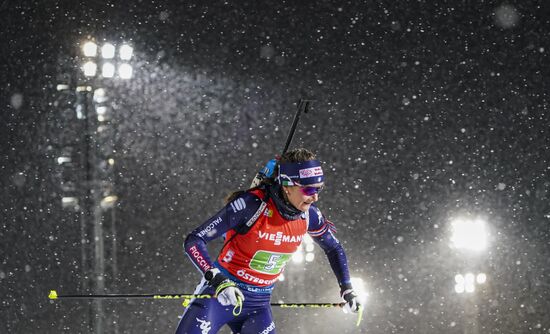Sweden Biathlon World Cup Women Relay Competition