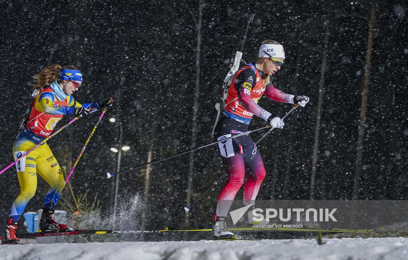 Sweden Biathlon World Cup Women Relay Competition Sweden Biathlon World Cup Women Relay Competition
