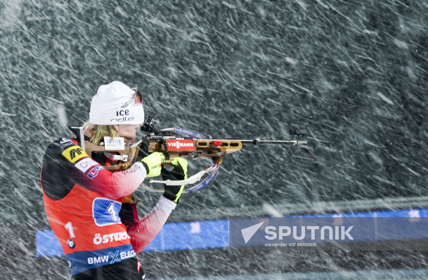 Sweden Biathlon World Cup Women Relay Competition
