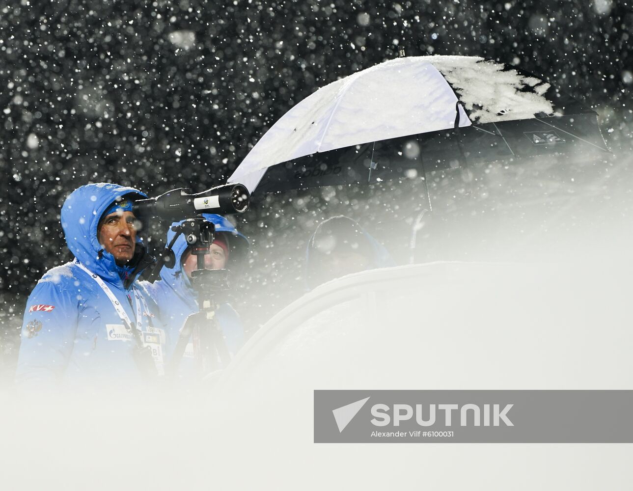 Sweden Biathlon World Cup Women Relay Competition