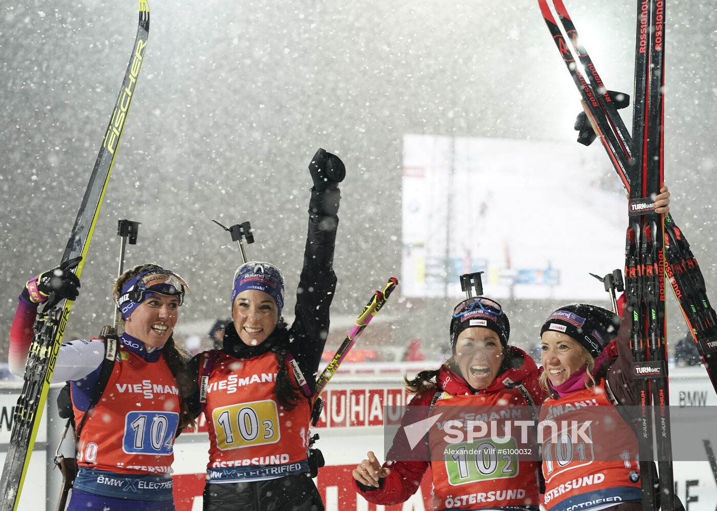 Sweden Biathlon World Cup Women Relay Competition Sweden Biathlon World Cup Women Relay Competition Sweden Biathlon World Cup Women Relay Competition