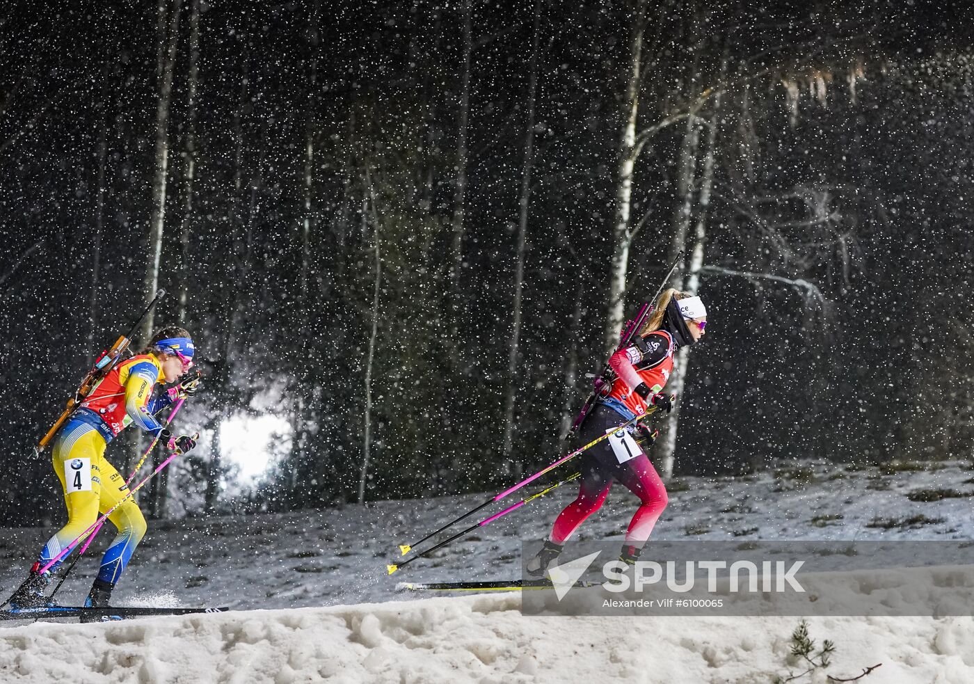 Sweden Biathlon World Cup Women Relay Competition Sweden Biathlon World Cup Women Relay Competition