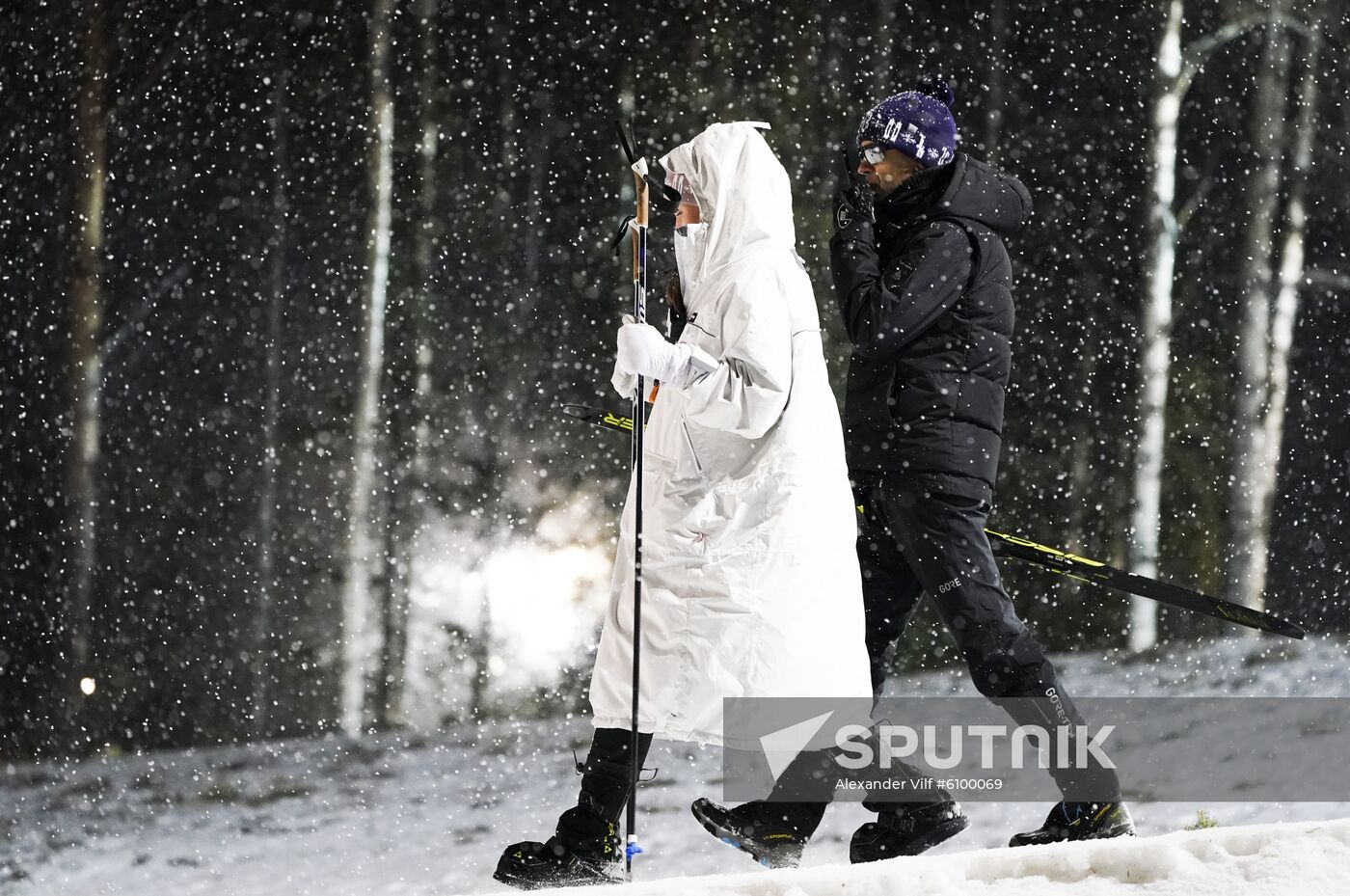 Sweden Biathlon World Cup Women Relay Competition