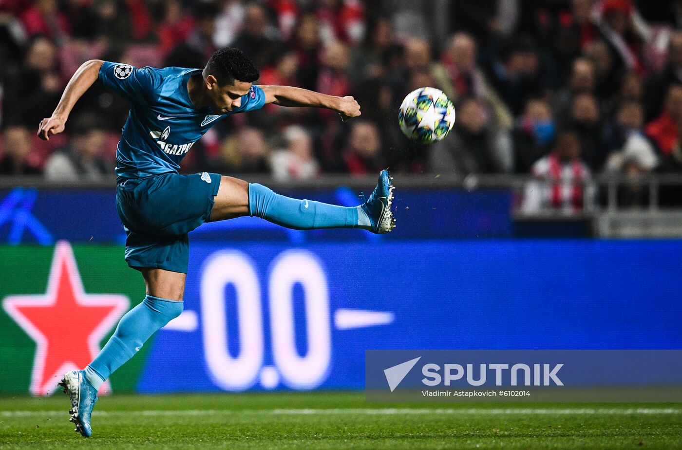 Portugal Soccer Champions League Benfica - Zenit