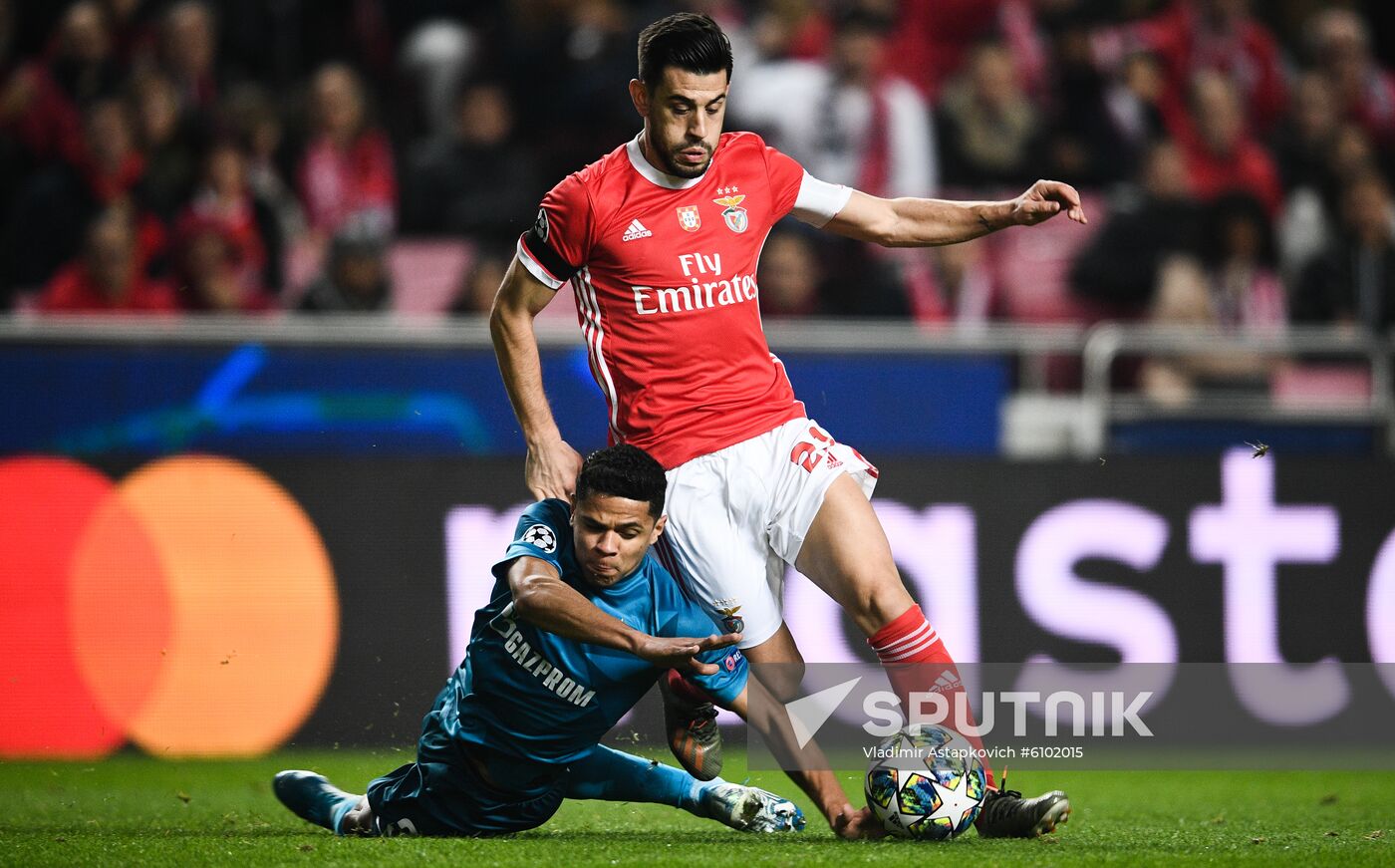 Portugal Soccer Champions League Benfica - Zenit