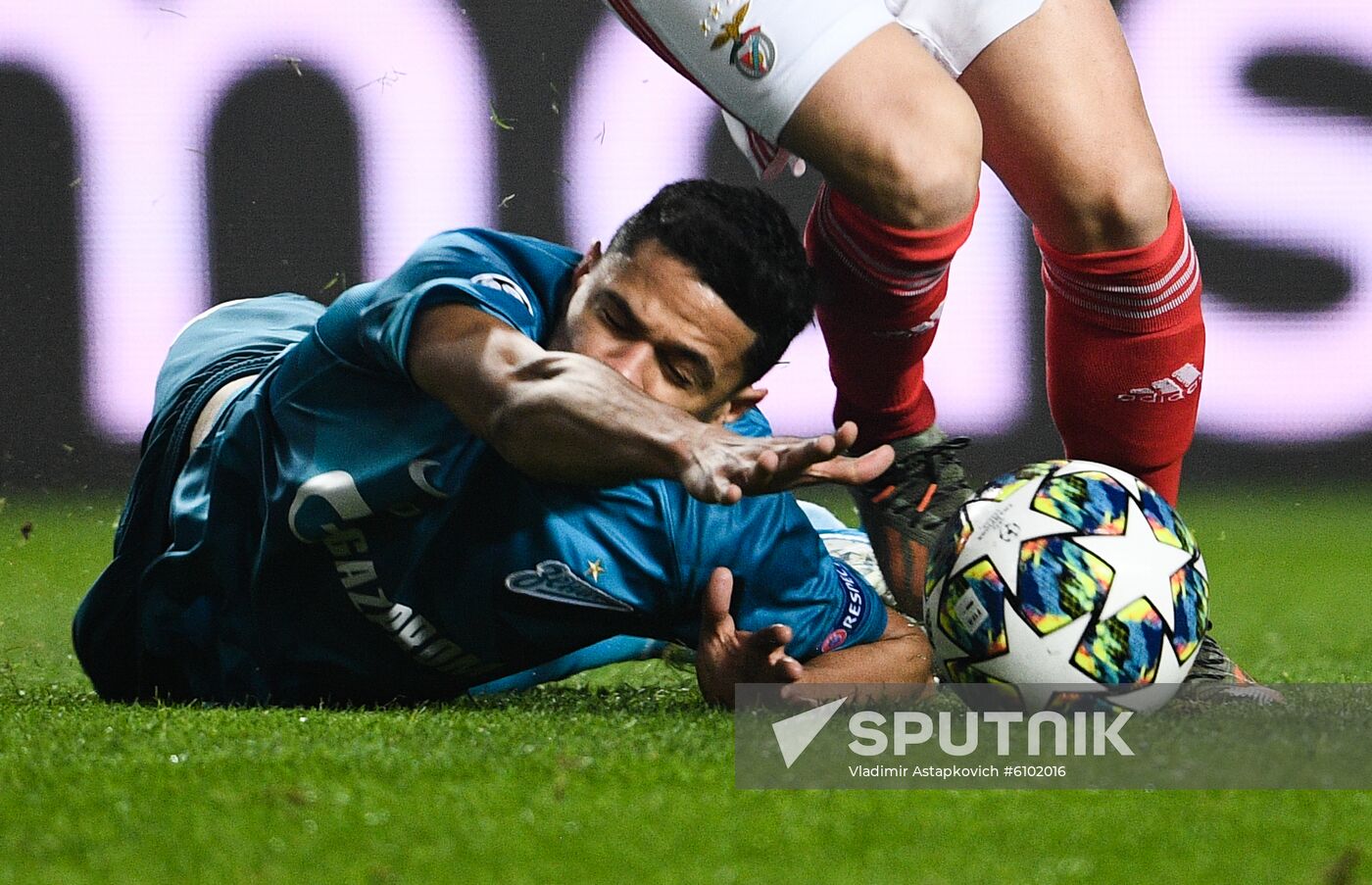 Portugal Soccer Champions League Benfica - Zenit
