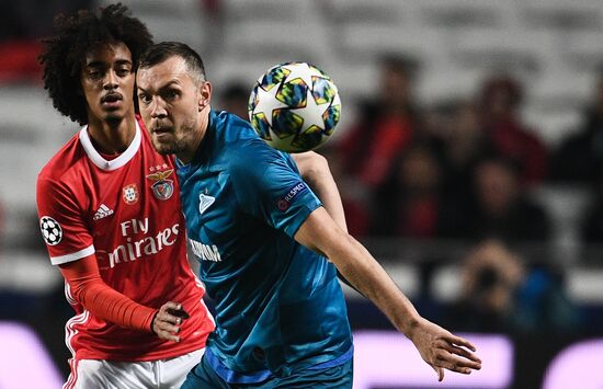 Portugal Soccer Champions League Benfica - Zenit