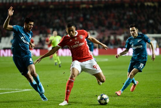 Portugal Soccer Champions League Benfica - Zenit