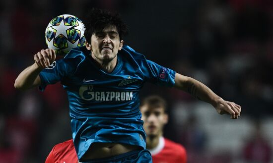 Portugal Soccer Champions League Benfica - Zenit