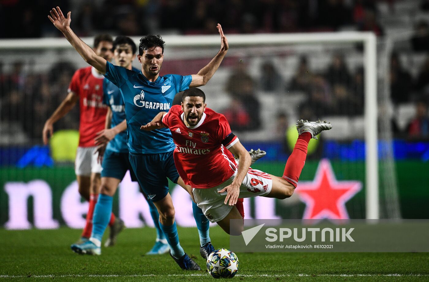 Portugal Soccer Champions League Benfica - Zenit