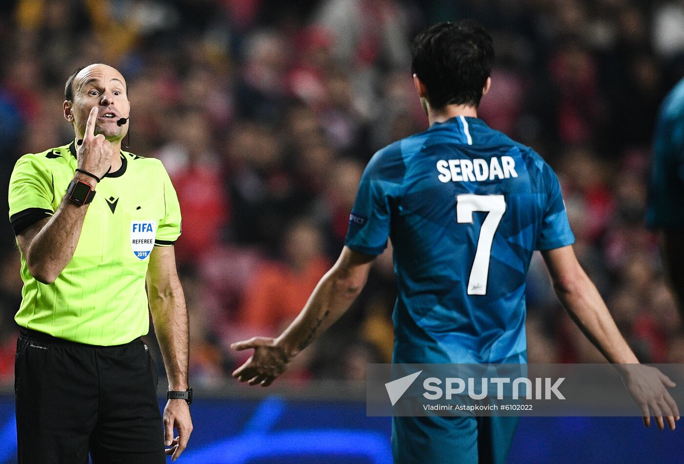 Portugal Soccer Champions League Benfica - Zenit