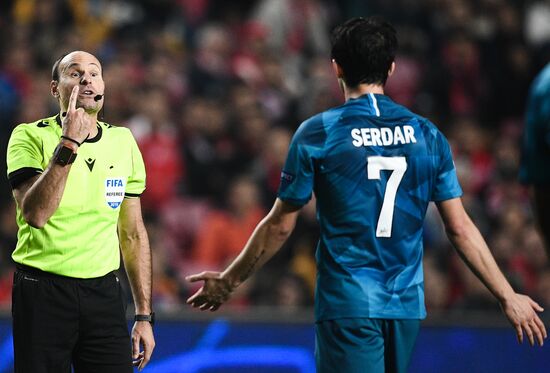 Portugal Soccer Champions League Benfica - Zenit