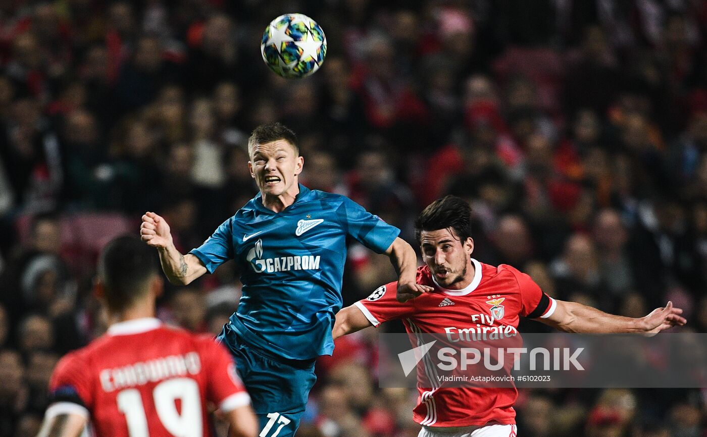 Portugal Soccer Champions League Benfica - Zenit