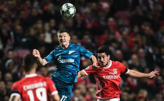 Portugal Soccer Champions League Benfica - Zenit