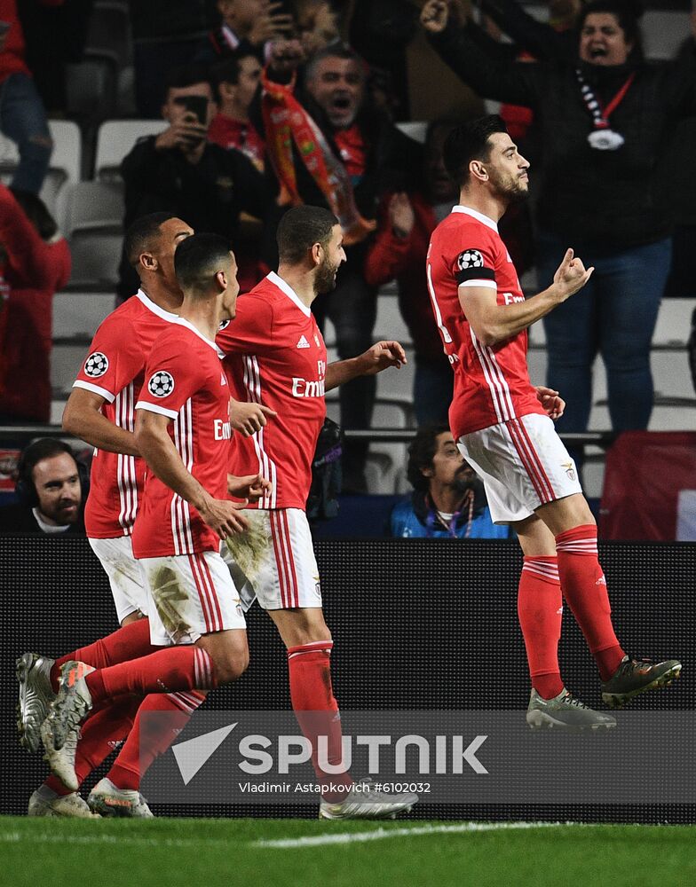 Portugal Soccer Champions League Benfica - Zenit