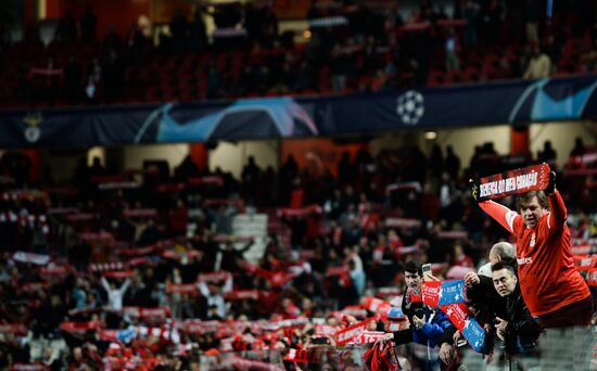 Portugal Soccer Champions League Benfica - Zenit