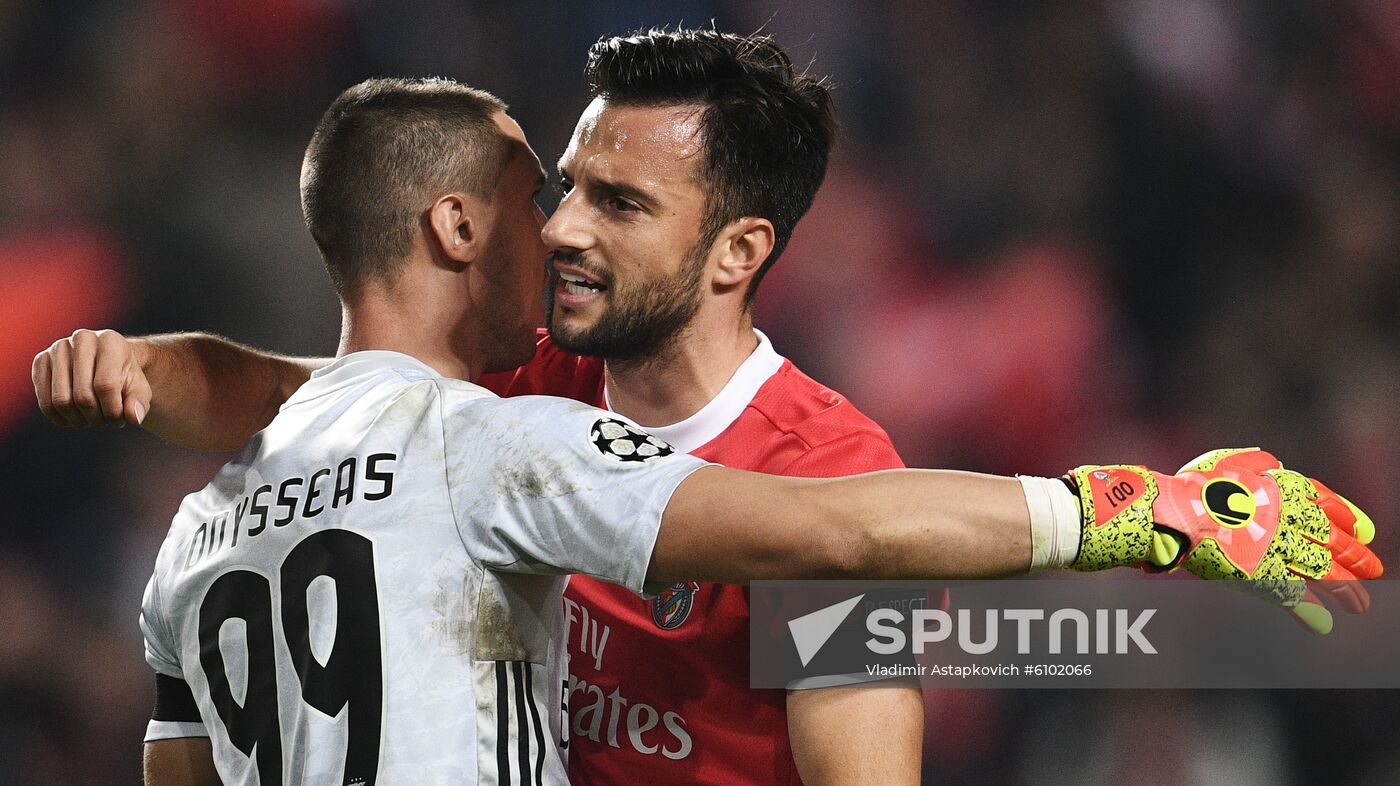 Portugal Soccer Champions League Benfica - Zenit