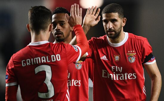 Portugal Soccer Champions League Benfica - Zenit