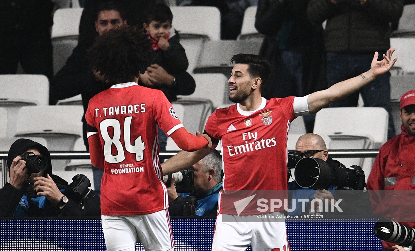 Portugal Soccer Champions League Benfica - Zenit