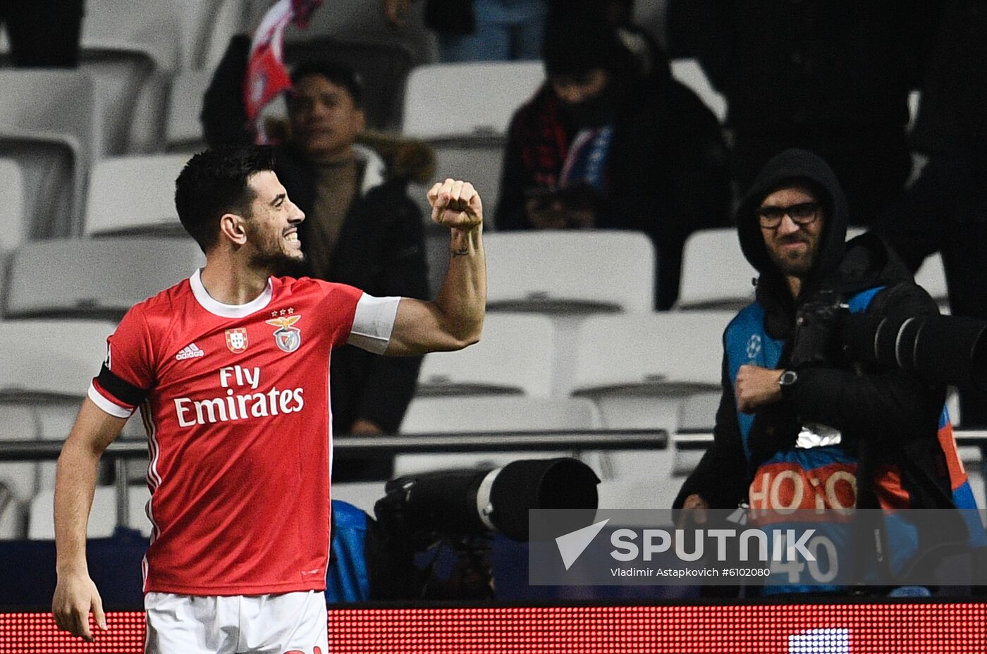 Portugal Soccer Champions League Benfica - Zenit