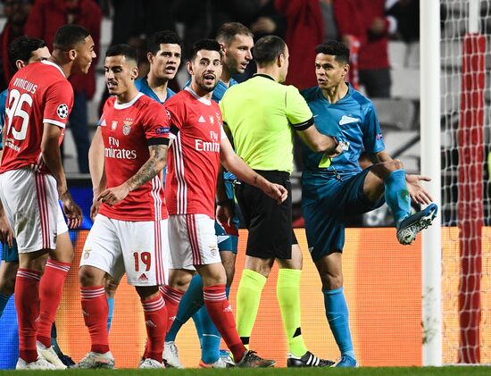 Portugal Soccer Champions League Benfica - Zenit