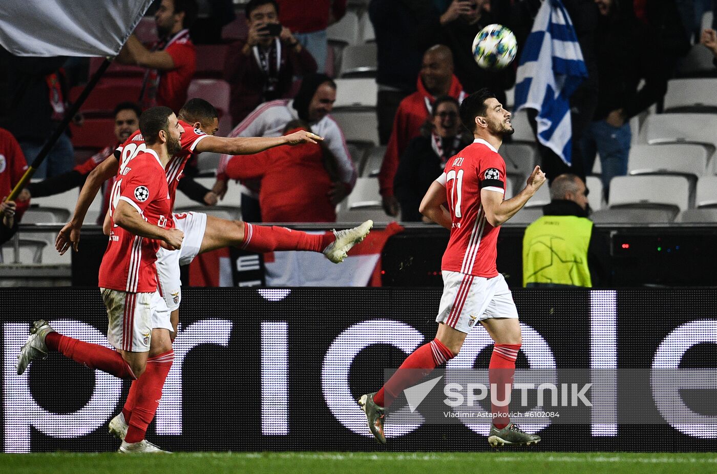 Portugal Soccer Champions League Benfica - Zenit