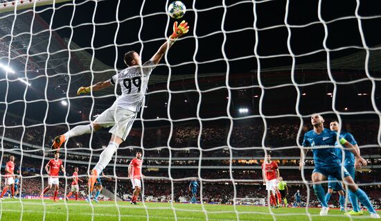 Portugal Soccer Champions League Benfica - Zenit