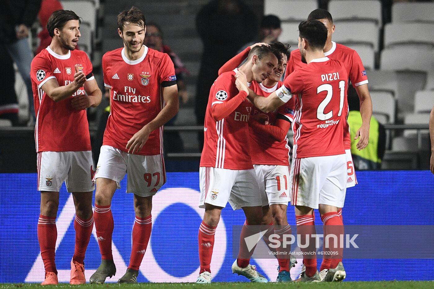 Portugal Soccer Champions League Benfica - Zenit