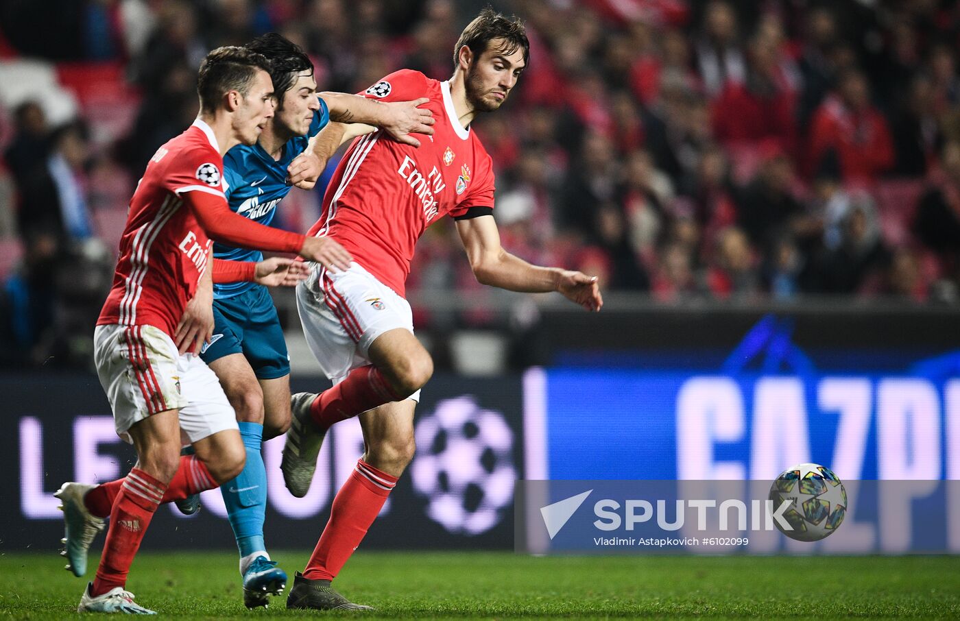 Portugal Soccer Champions League Benfica - Zenit