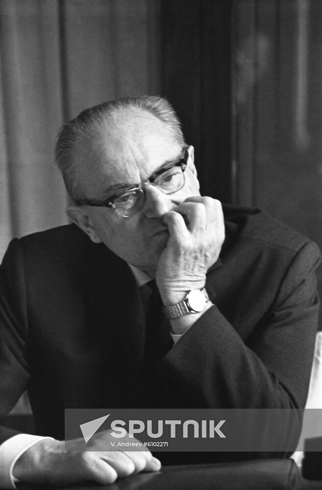 Soviet microbiologist Lev Zilber